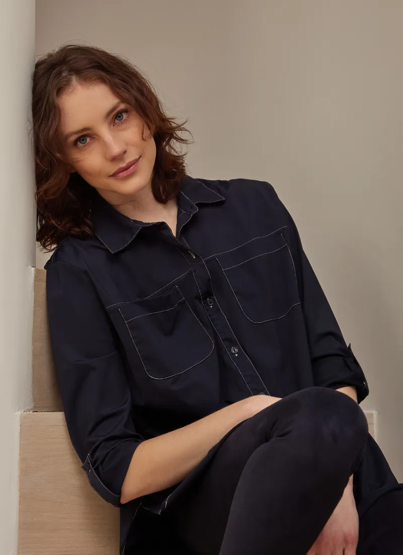 Camper Sporty Button Down