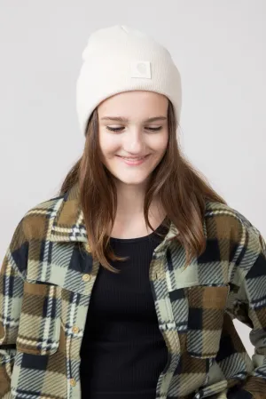 Carhartt Kids Tonal Patch Beanie in Malt | CB8995-T72-UPY-MALT