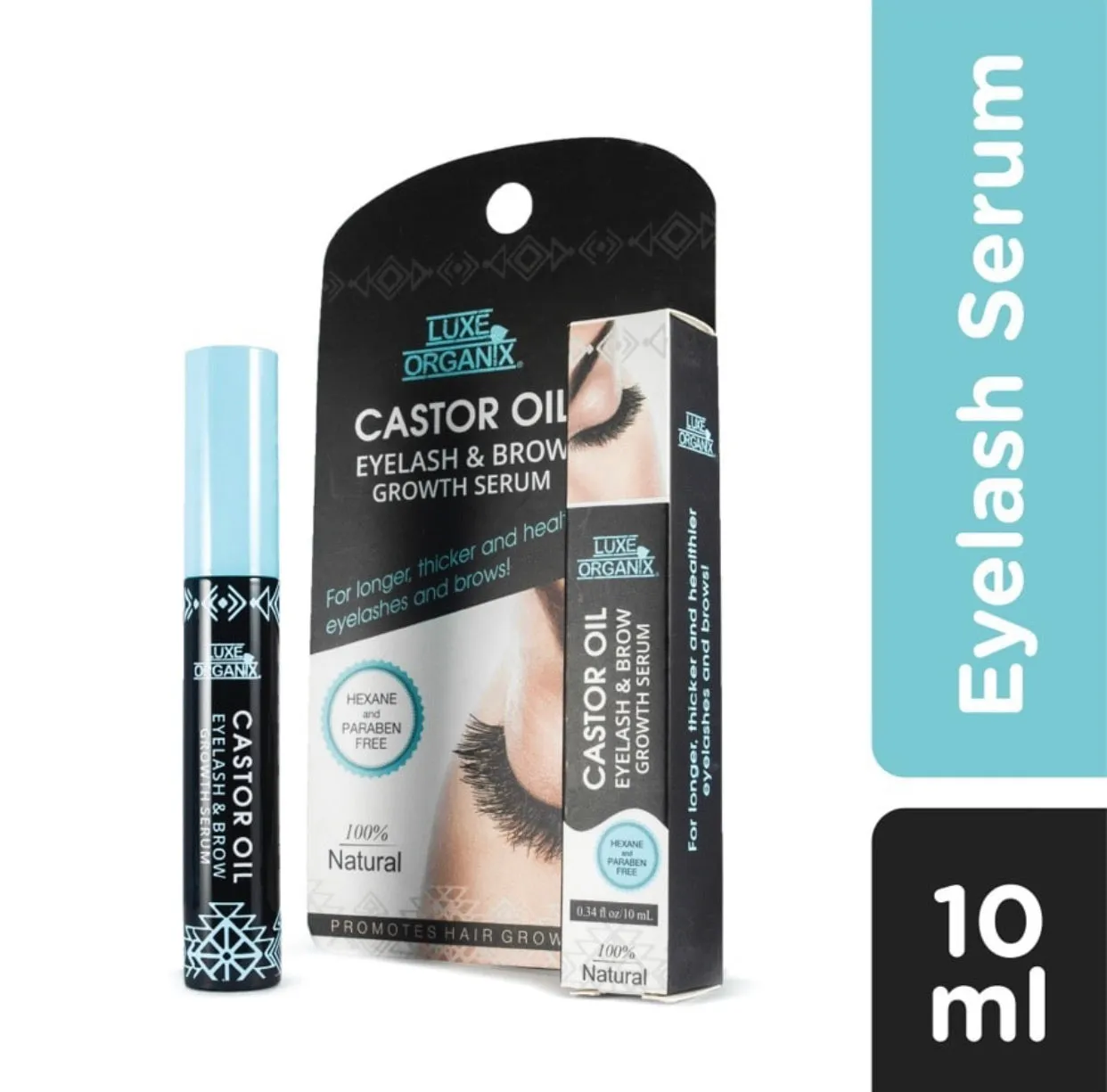 Castor Oil Eyelash And Eyebrow Serum