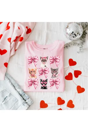 Cat Bows Comfort Colors T-Shirt