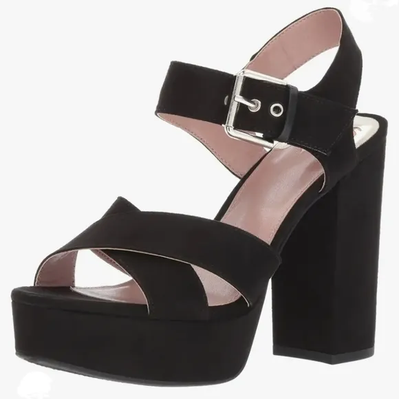 Circus by Sam Edelman Black Velvet Maria Pump size 8.5