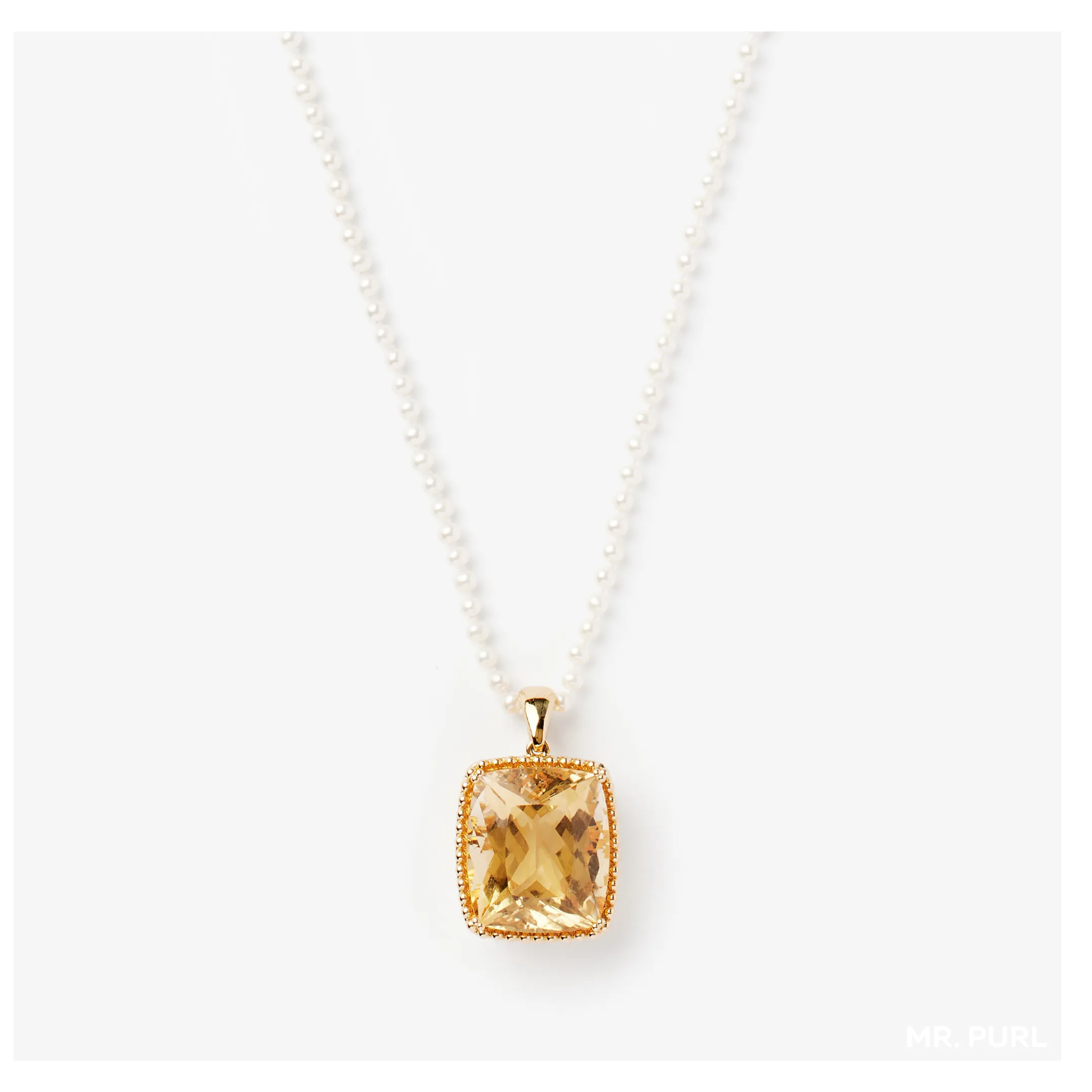 Citrine "Quadra" JEWL  Pendant