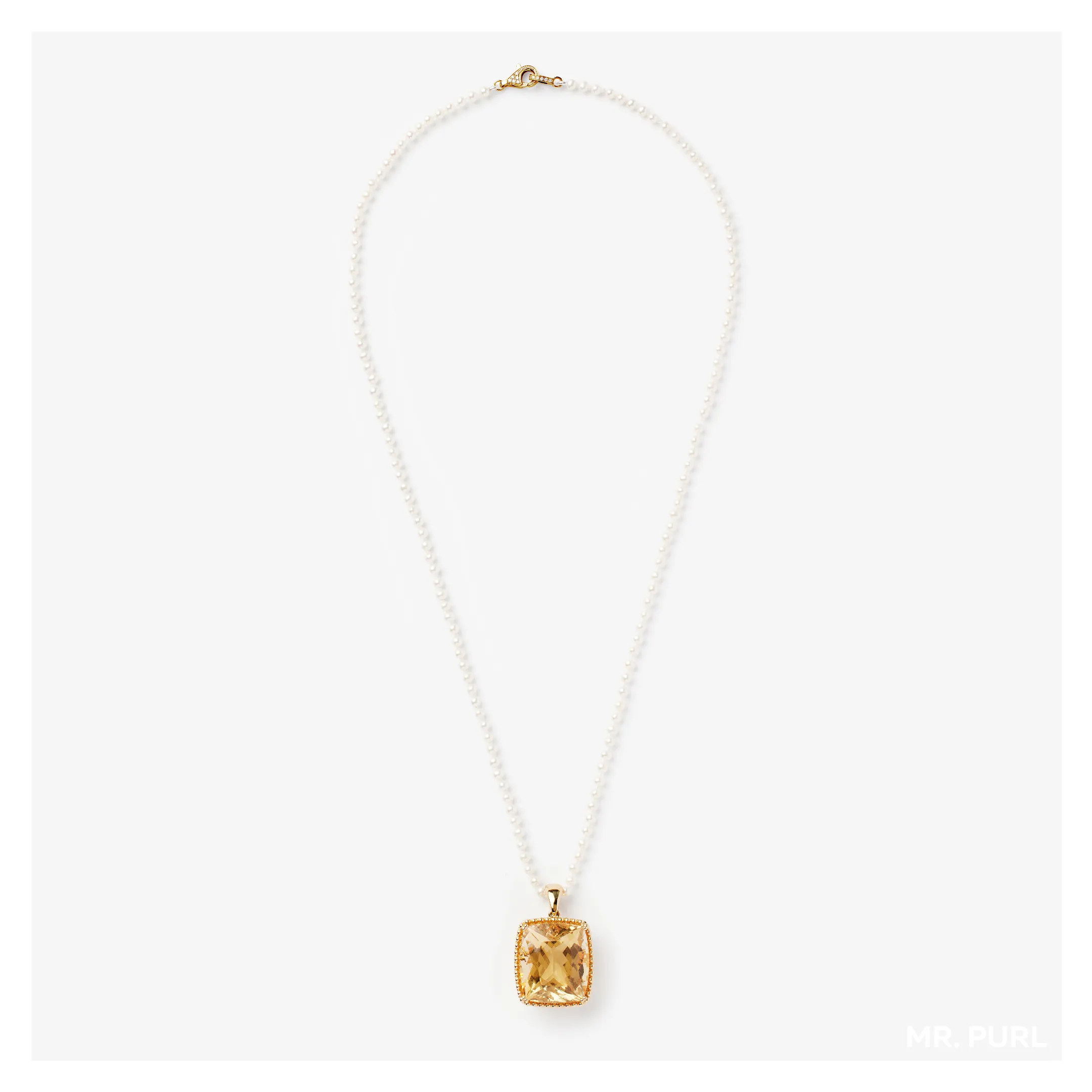 Citrine "Quadra" JEWL  Pendant