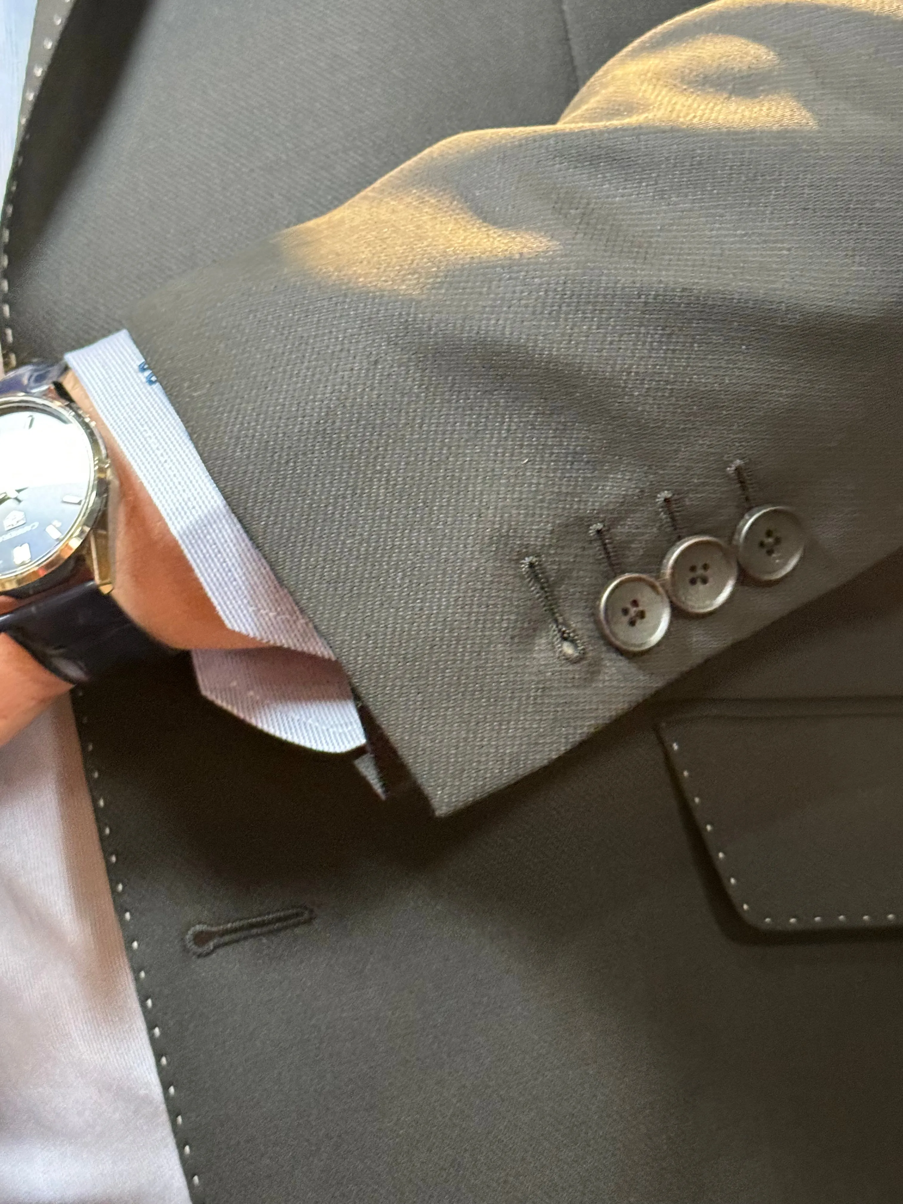 Classic Black Sportcoat - "Western BLU"