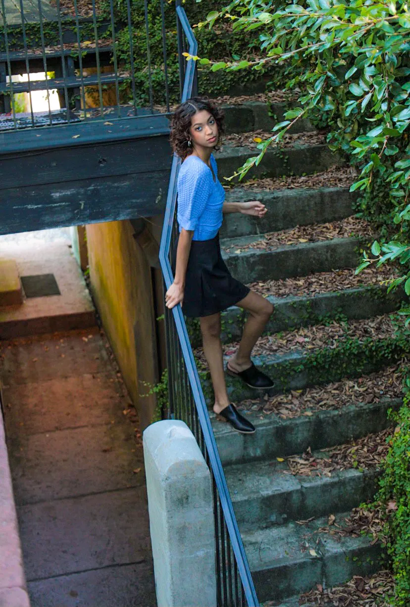 Classic Linen Mini Skirt