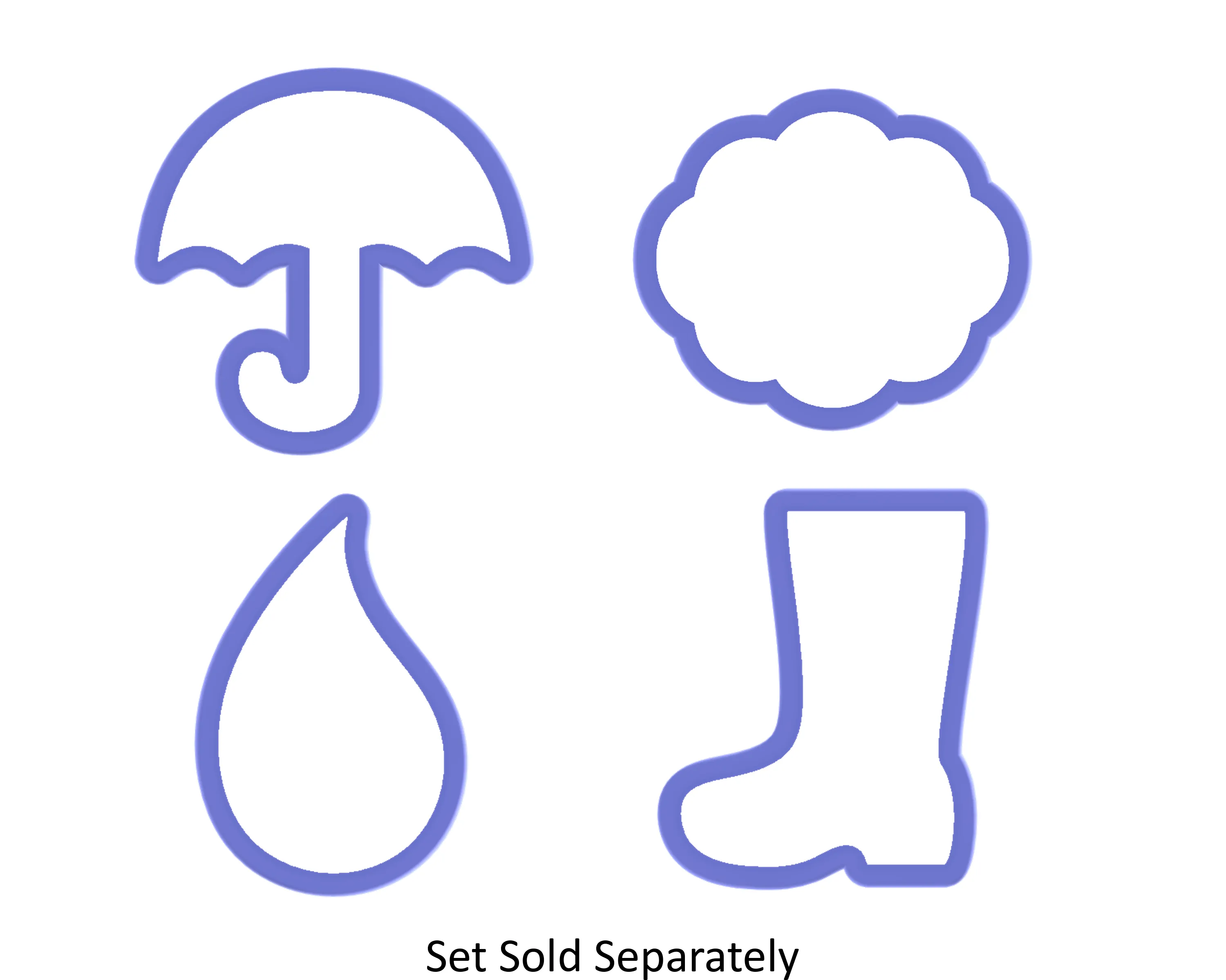 Cloud #1 Cookie Cutter
