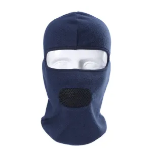 Cold Weather Windproof Breathable Winter Polar Fleece Neck Warmer Face Mask Thermal Bicycle Snowboard Helmet Liner Balaclava Hat