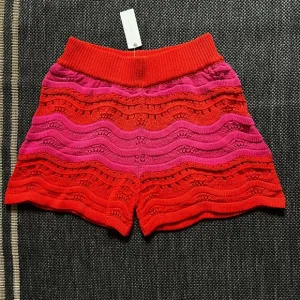 Colorful Knit Women's Shorts