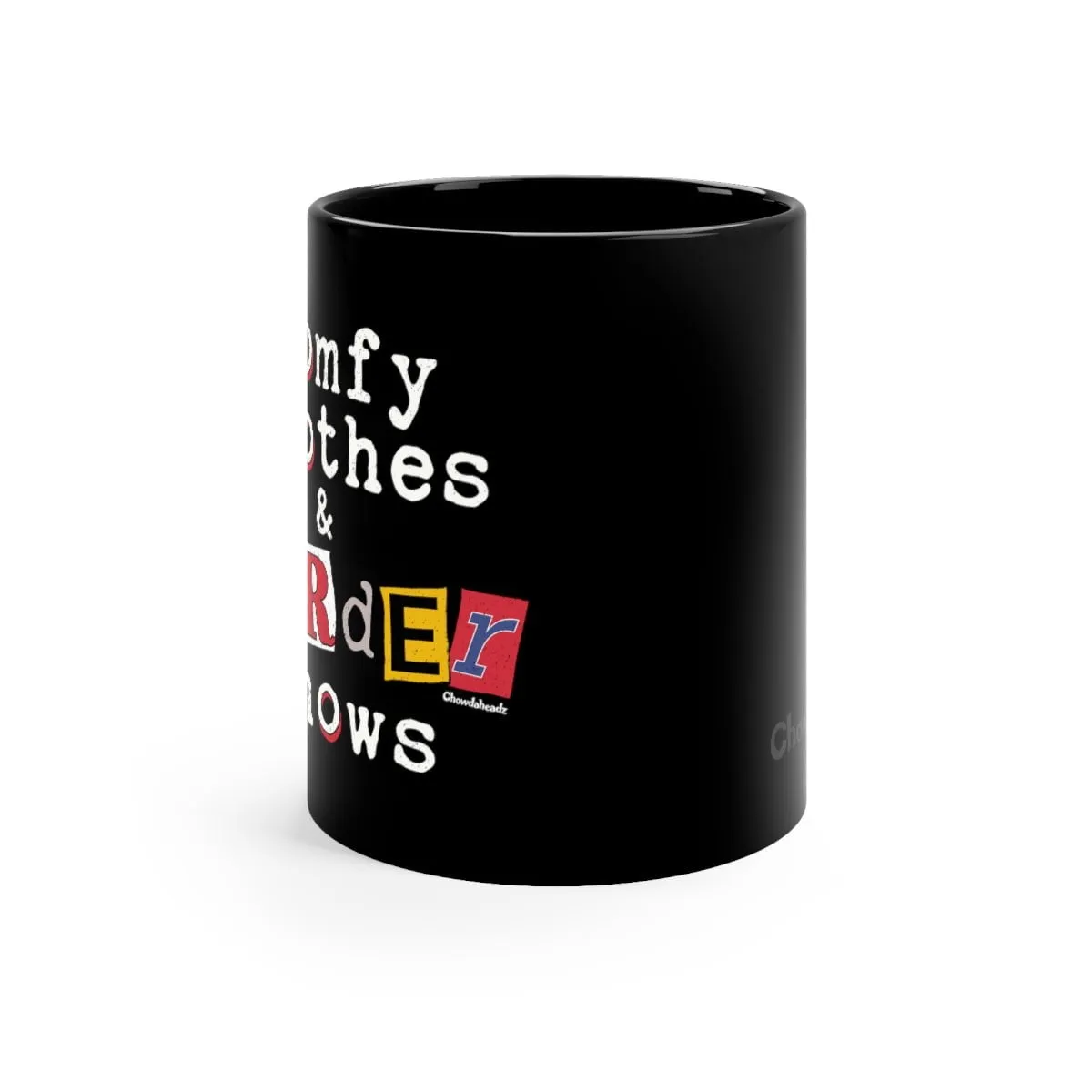 Comfy Cloths & Murder Shows 11oz Coffee Mug