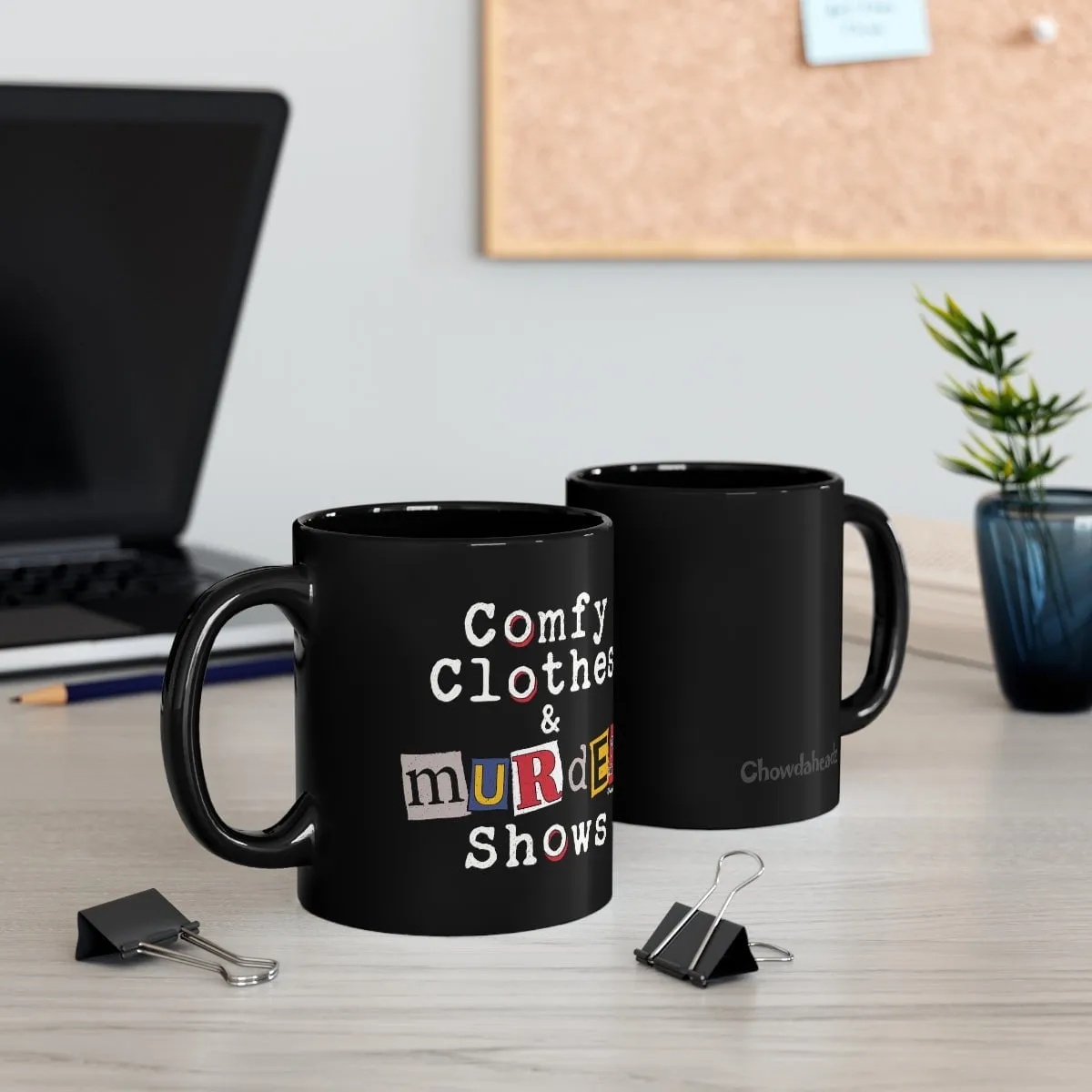 Comfy Cloths & Murder Shows 11oz Coffee Mug