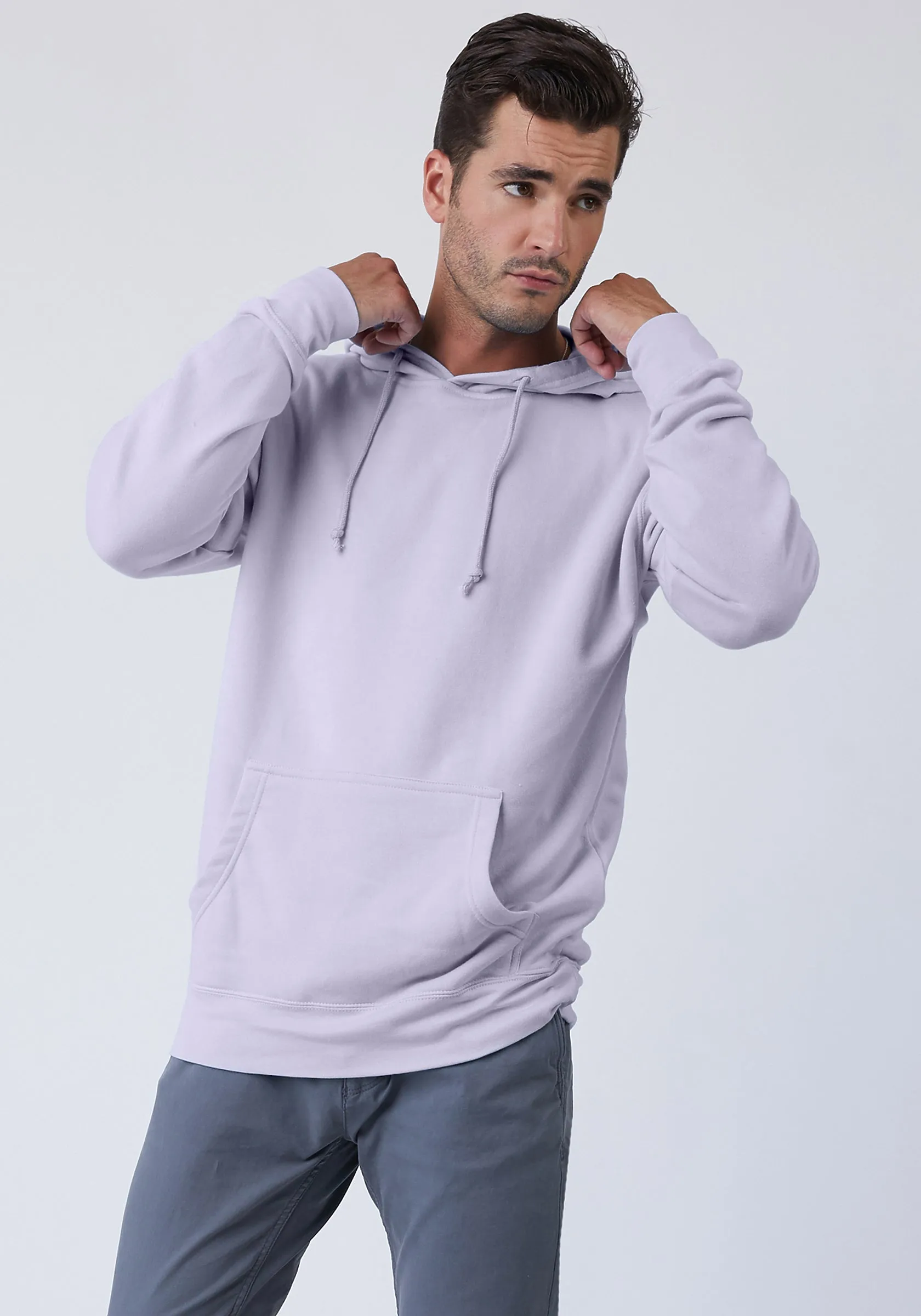 Comfy Soft Sponge Fleece Pullover Hoodie