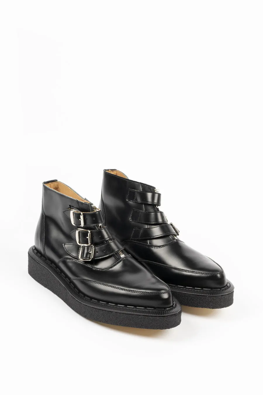 COMME DES GARCONS HOMME PLUS X GEORGE COX BOOTS BLACK