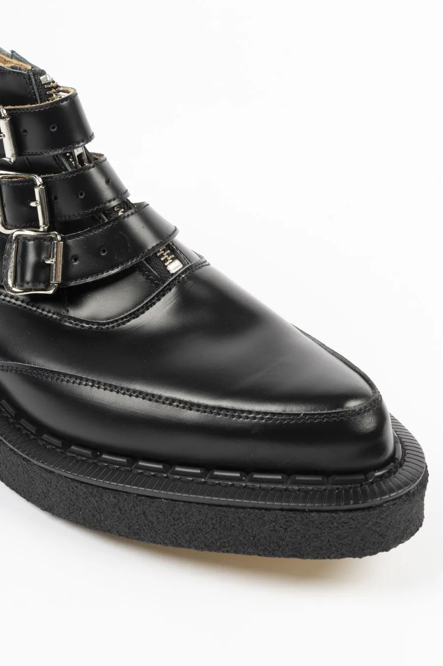 COMME DES GARCONS HOMME PLUS X GEORGE COX BOOTS BLACK