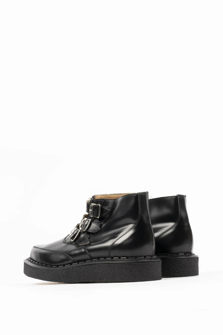 COMME DES GARCONS HOMME PLUS X GEORGE COX BOOTS BLACK