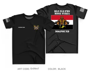 CUSTOM A Co. 68th DSSB, 4DSB Core Men's SS Performance Tee - Gr5Nm7