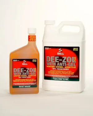 Dee-Zol Plus (Case 32 oz.) Winter Treatment for Diesel Fuel - Case of 12 x 32 oz. Bottles