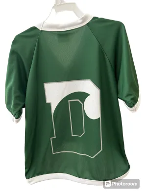 Dog Jersey - All Star Delbarton Athletic D Wave Jersey (over 80lb) - Dark Green/White