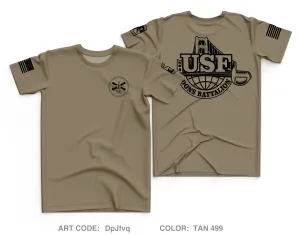 Dons Battalion, USFCA Army ROTC Ranger Challenge Core Men's SS Performance Tee - DpJfvq