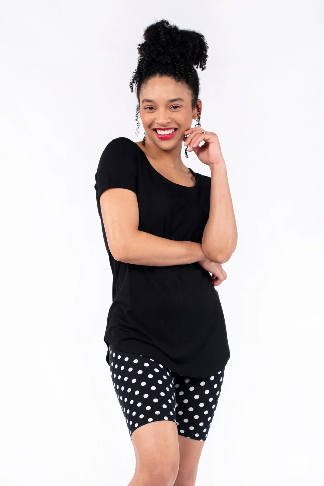 Dot Mind Me Biker Shorts