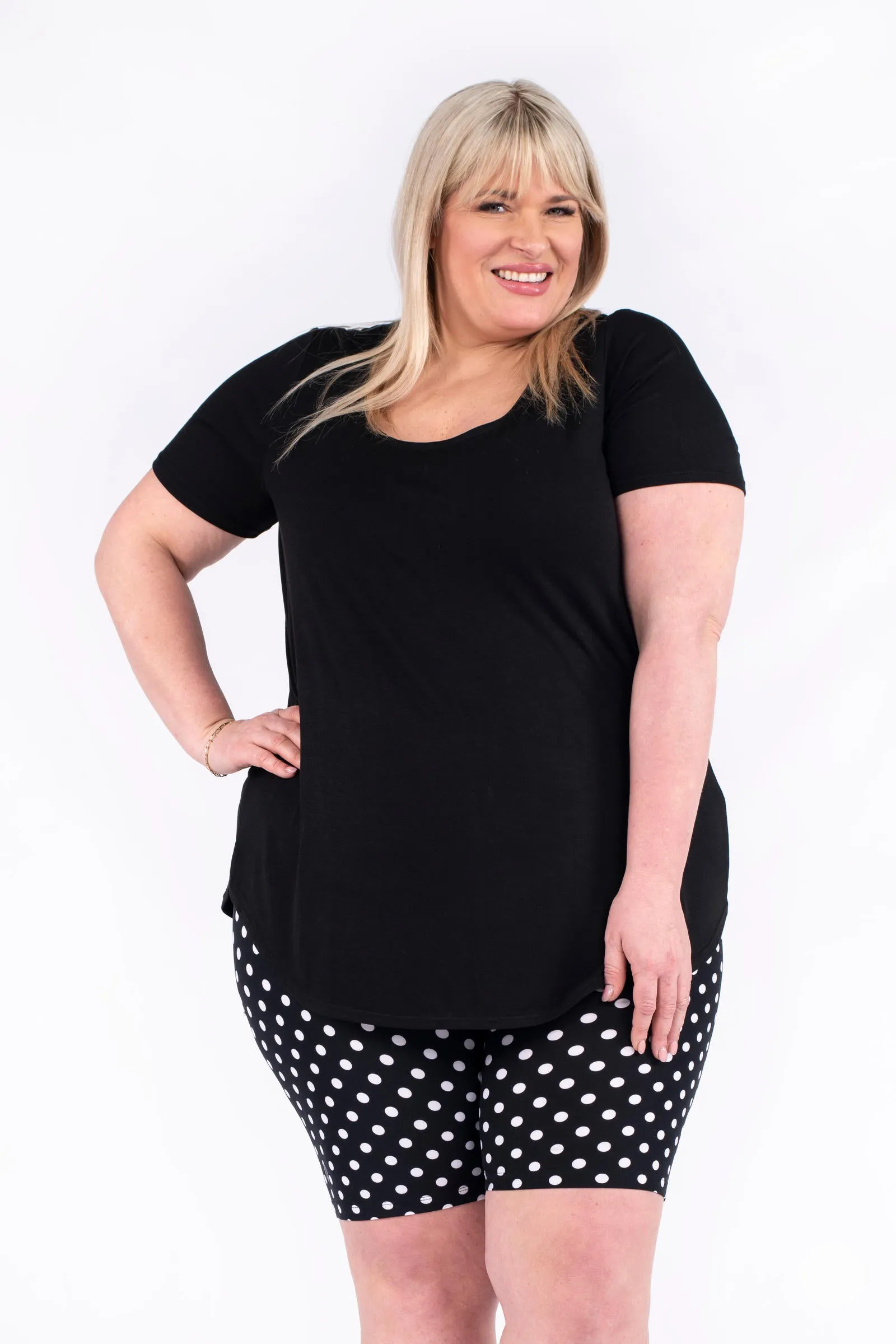 Dot Mind Me Biker Shorts
