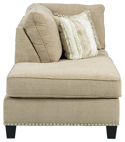 Dovemont 2-Piece Sectional with Ottoman