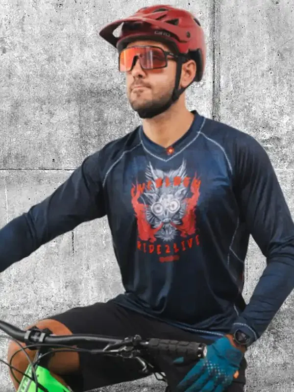 Dragon Men's Long Sleeve MTB Jersey