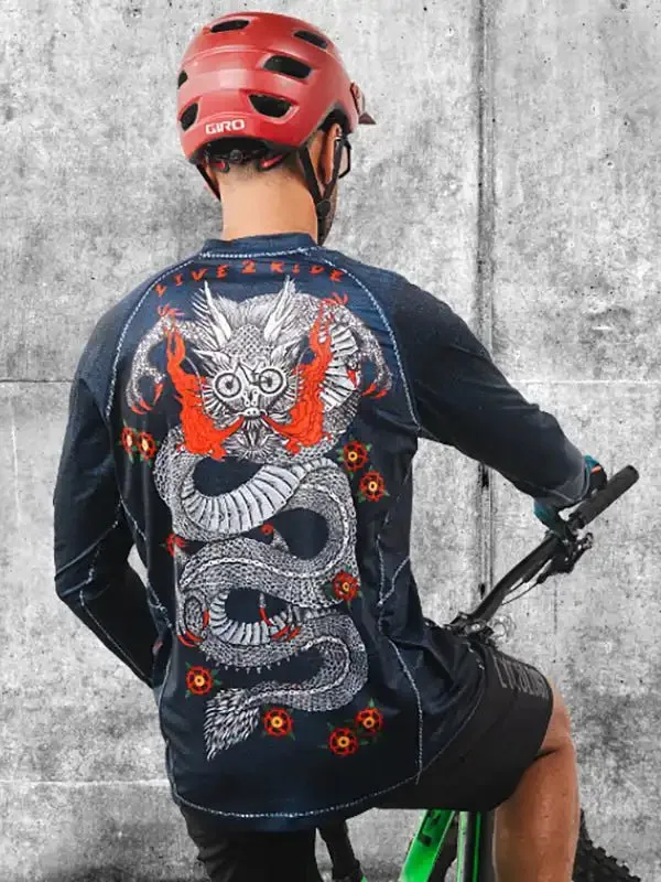 Dragon Men's Long Sleeve MTB Jersey
