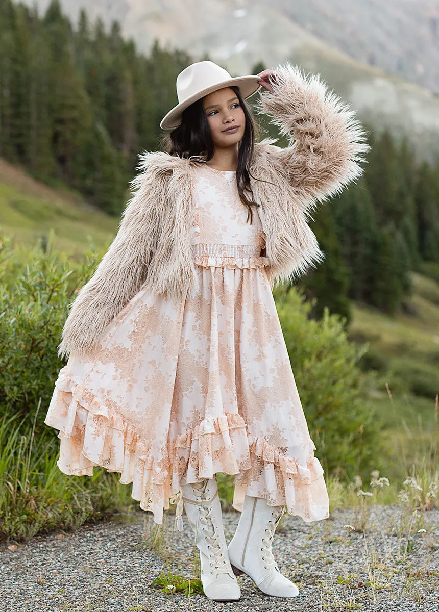 Eliana Dress in Shell