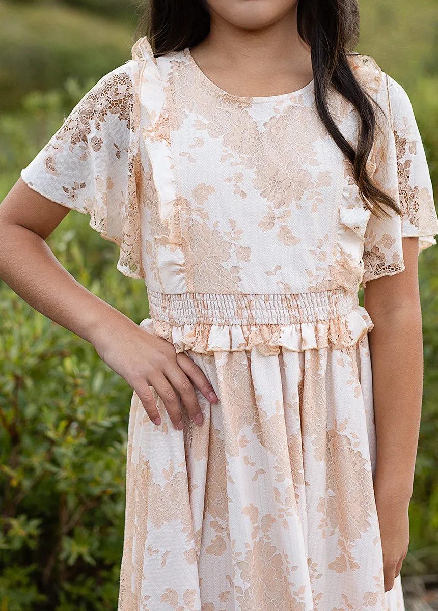 Eliana Dress in Shell