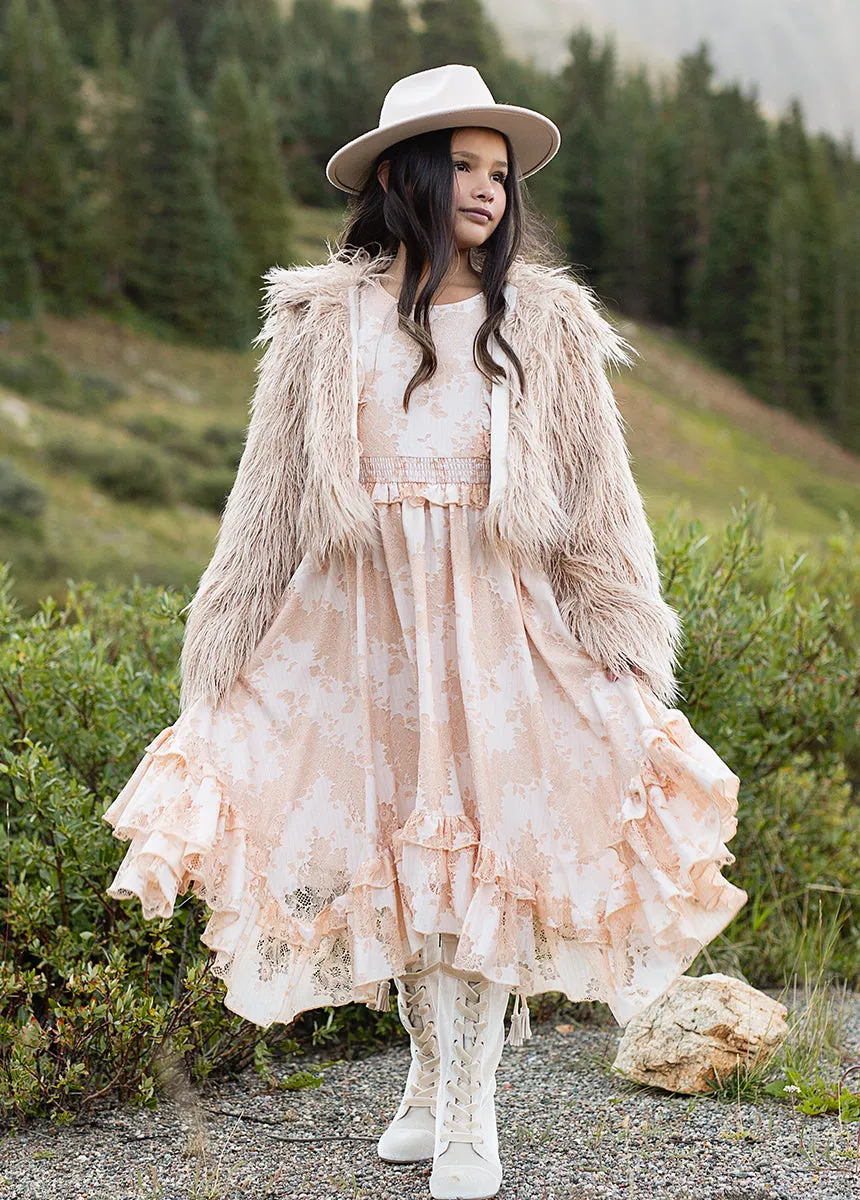 Eliana Dress in Shell