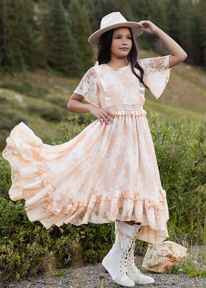 Eliana Dress in Shell