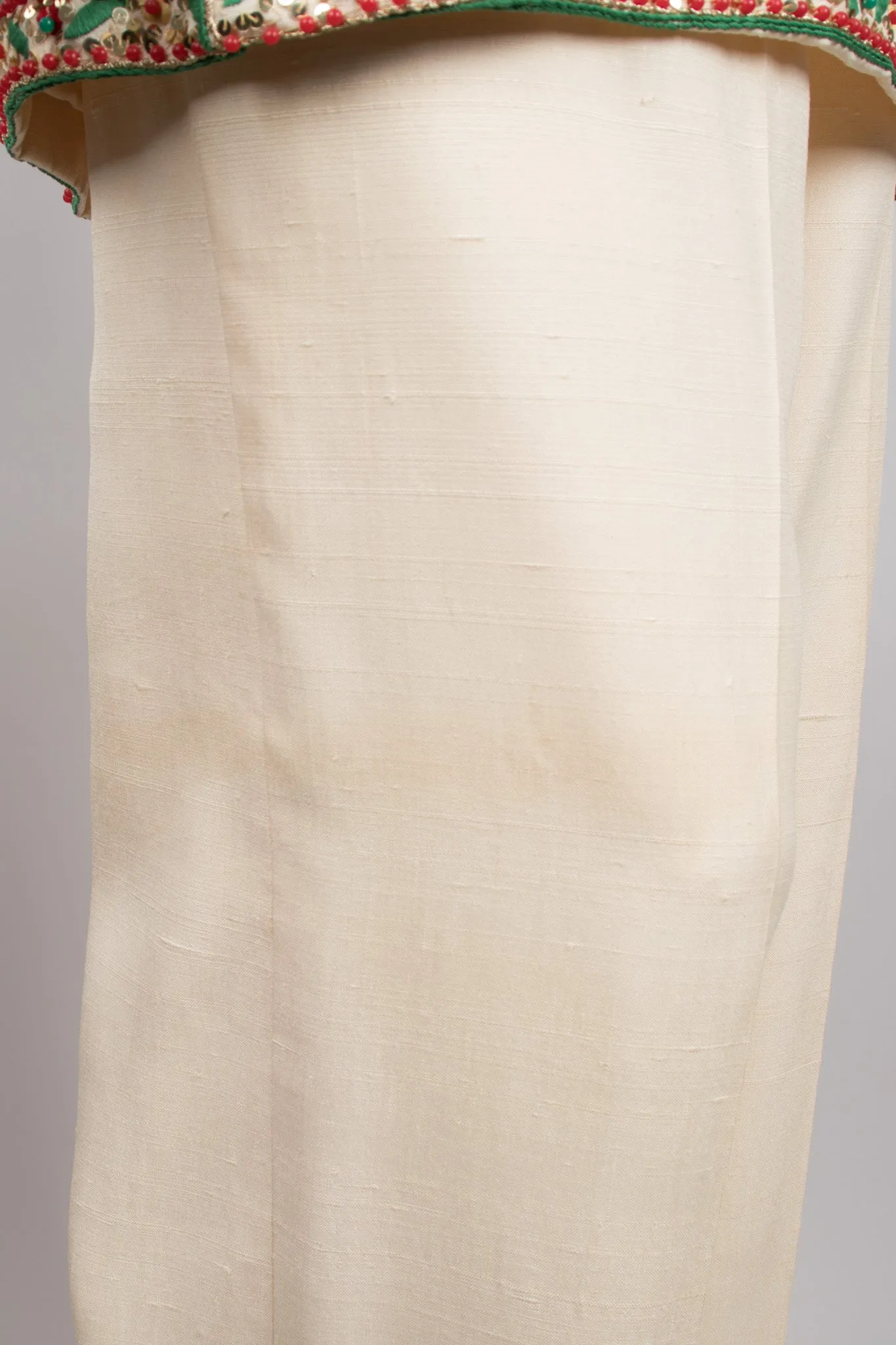 Embellished Silk Tunic & Pant Set
