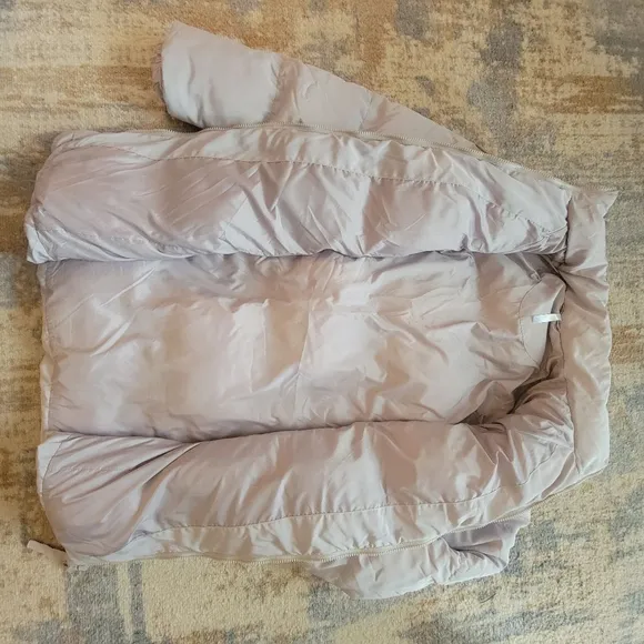 Fabletics Storm Puffer Coat II Ash Long Winter Jacket Women's XS