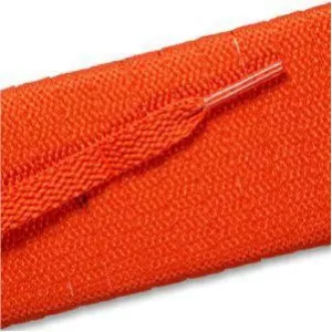 Flat Athletic Laces - Orange (2 Pair Pack) Shoelaces