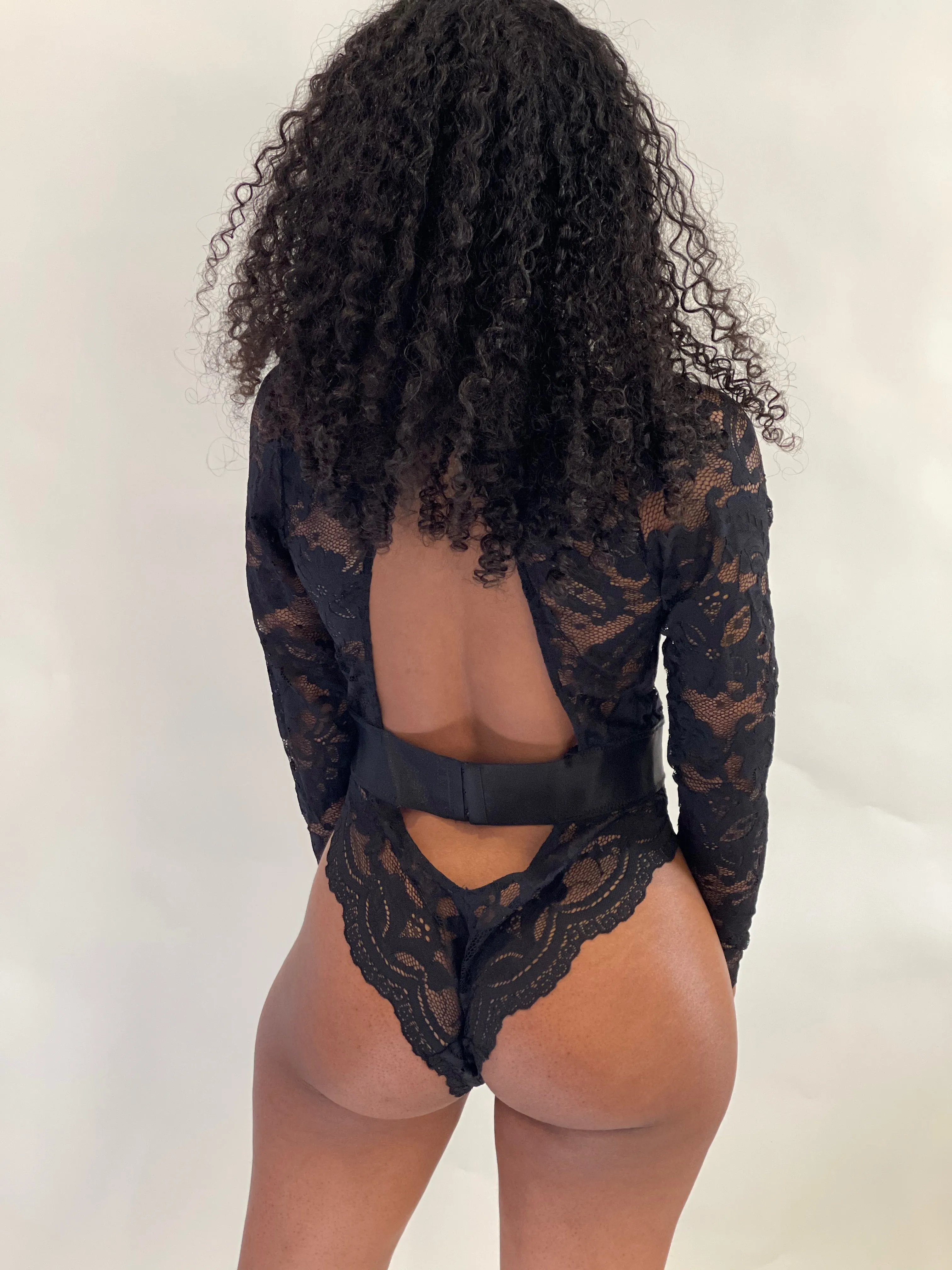 Flawless Long Sleeve Lace Bodysuit
