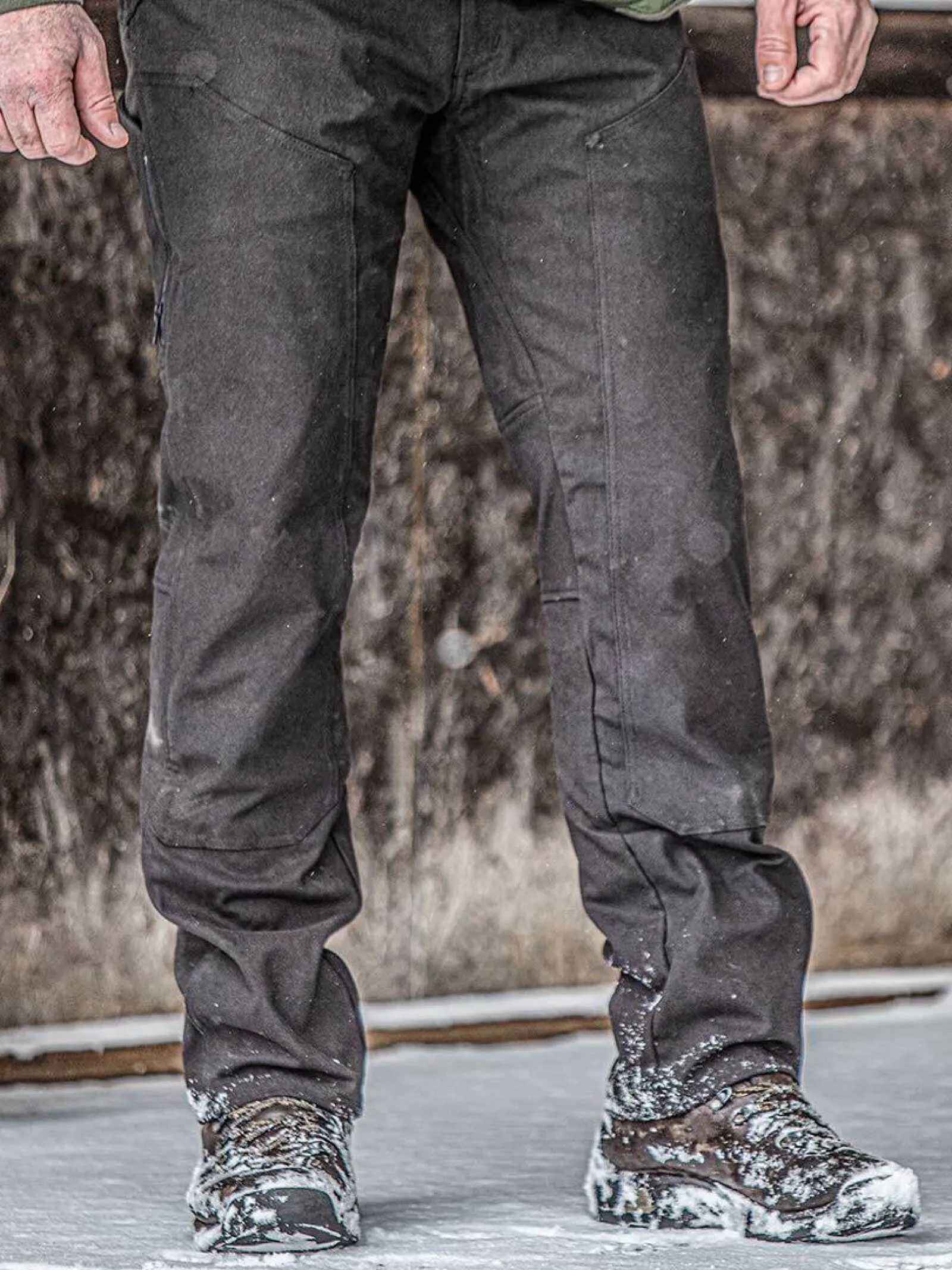 Fleece Lined NYCO Double Knee Utility Pant