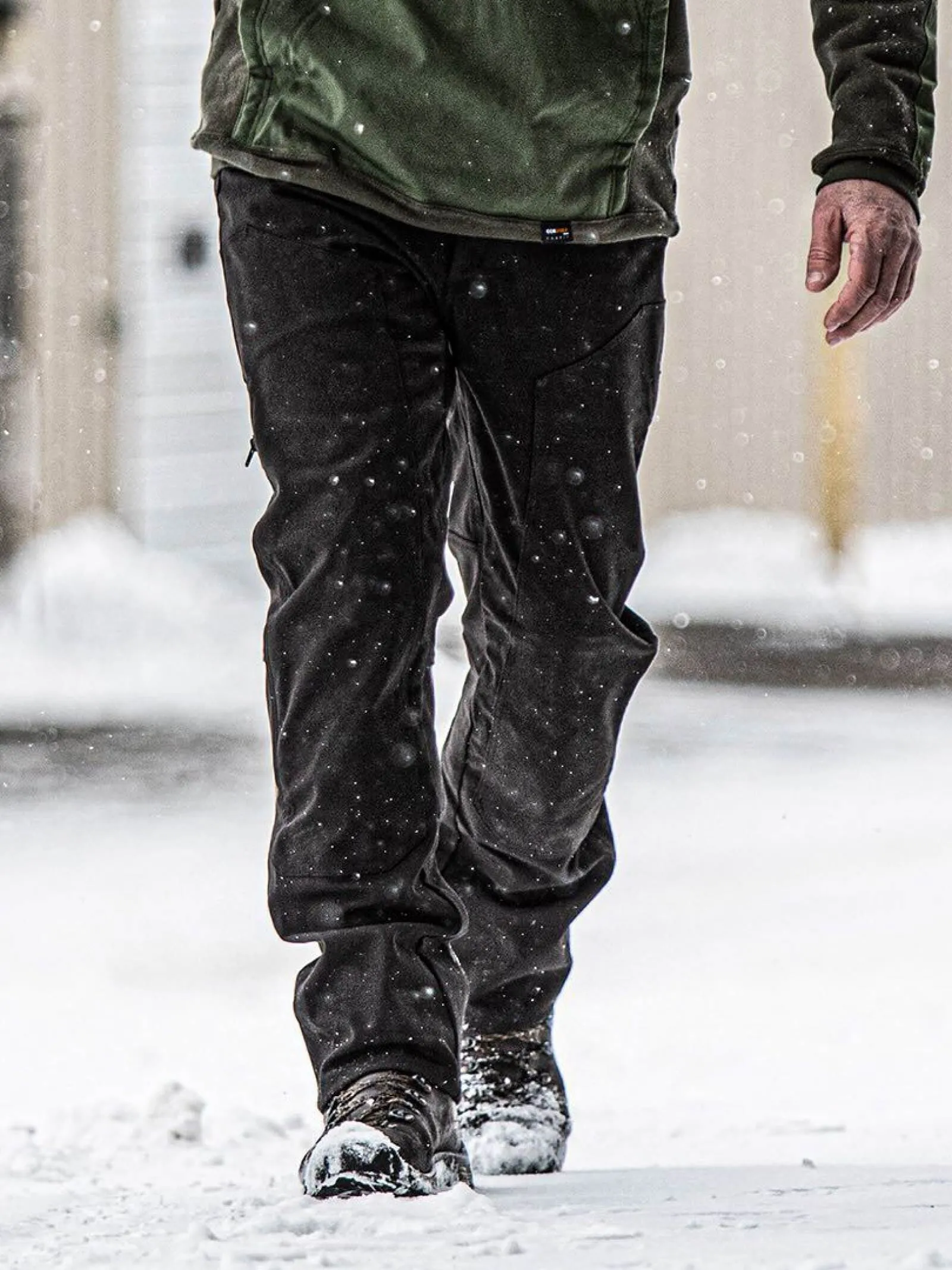 Fleece Lined NYCO Double Knee Utility Pant