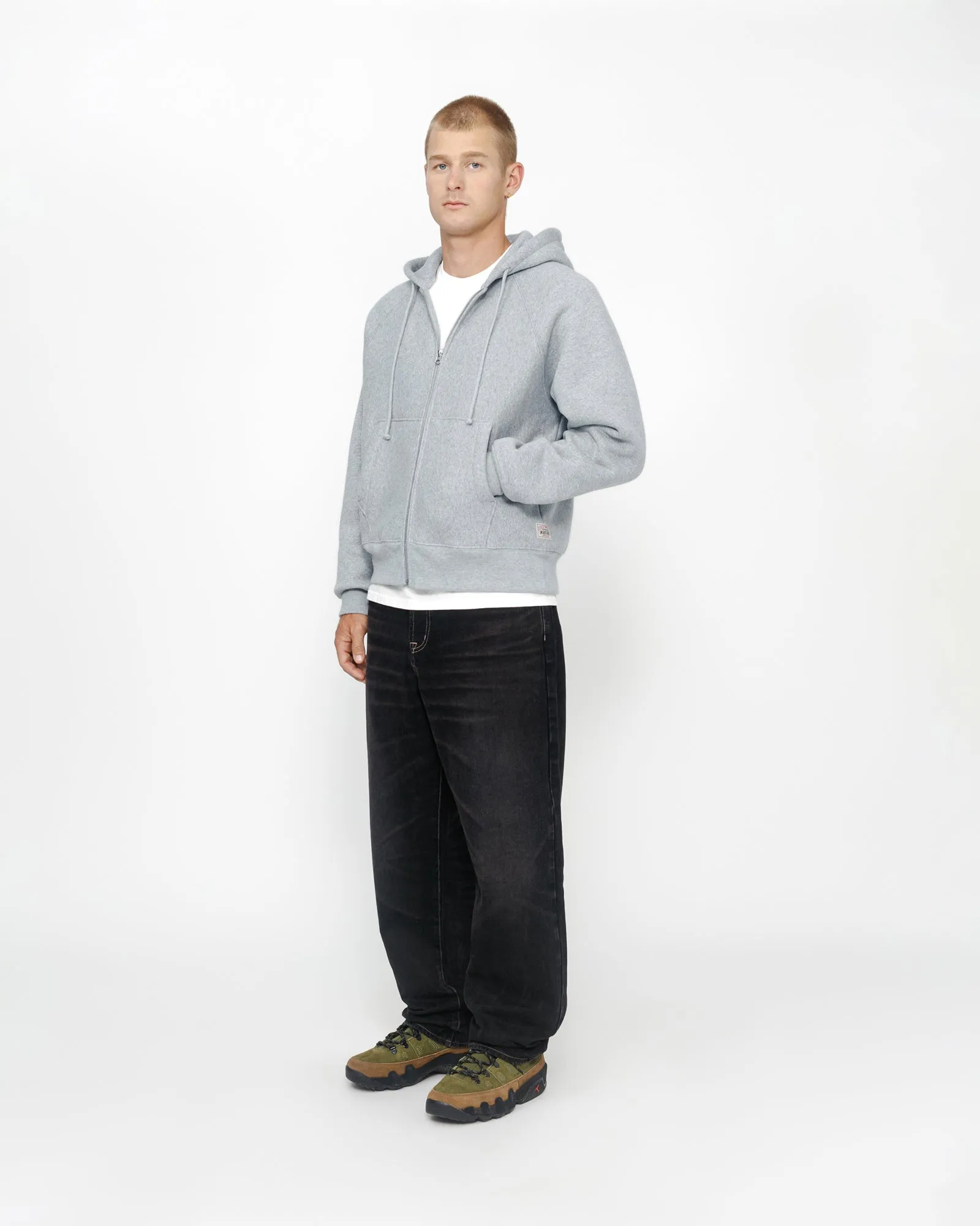 FLEECE RAGLAN ZIP HOODIE
