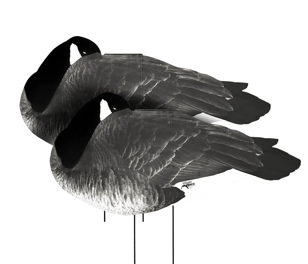 Flocked Head Silhouettes - Sleeper Pack