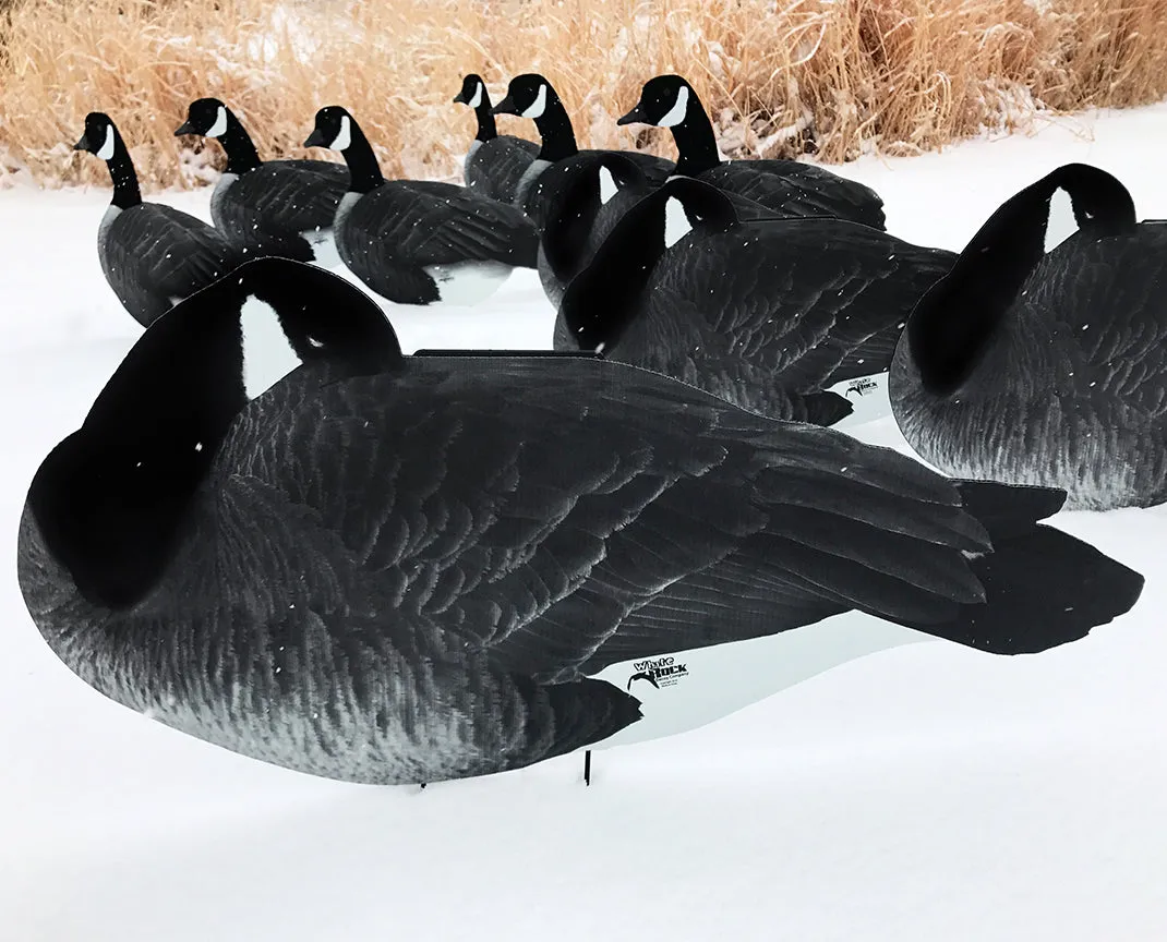 Flocked Head Silhouettes - Sleeper Pack