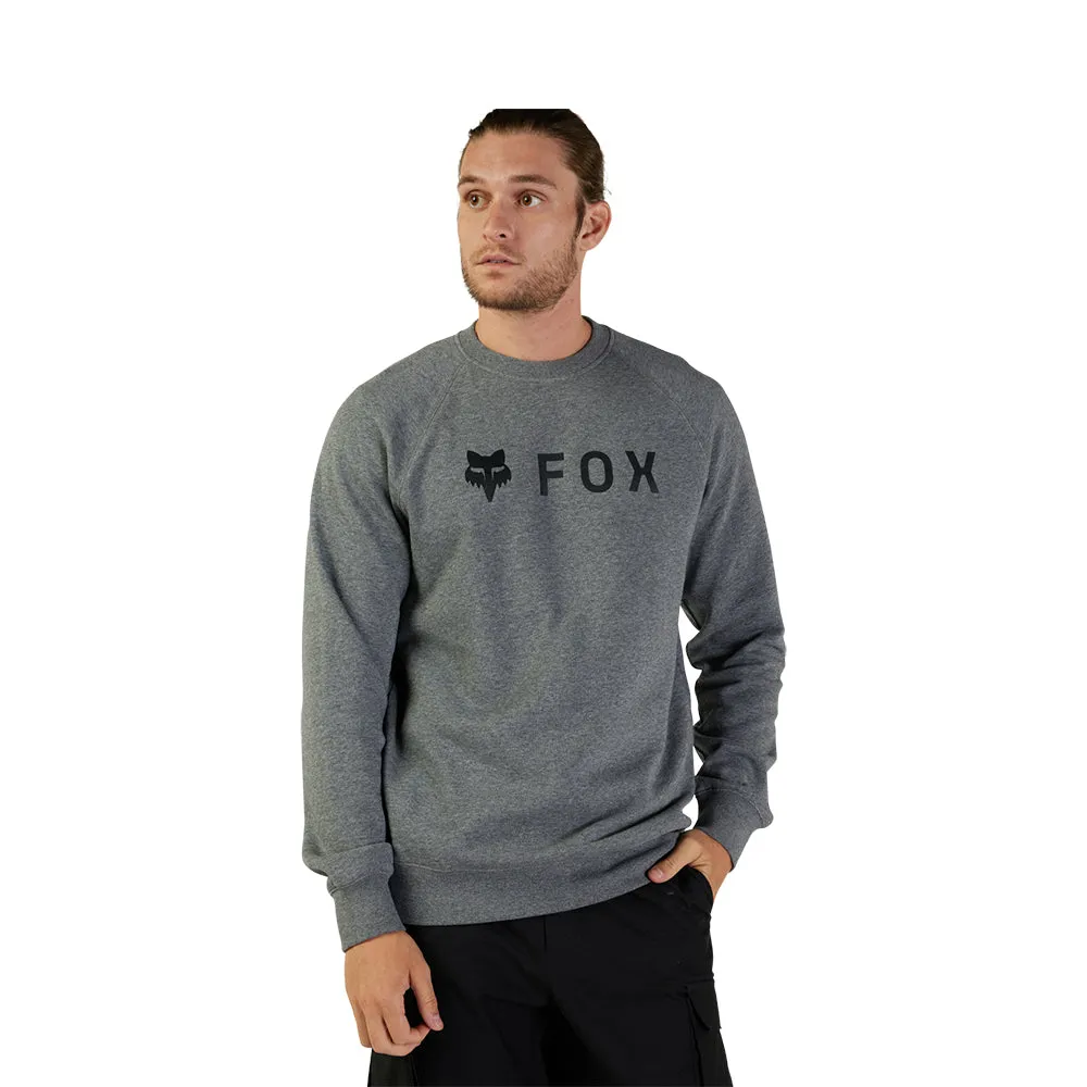 FOX ABSOLUTE FLEECE CREW [HEATHER GRAPHITE]