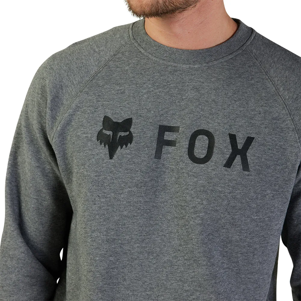 FOX ABSOLUTE FLEECE CREW [HEATHER GRAPHITE]