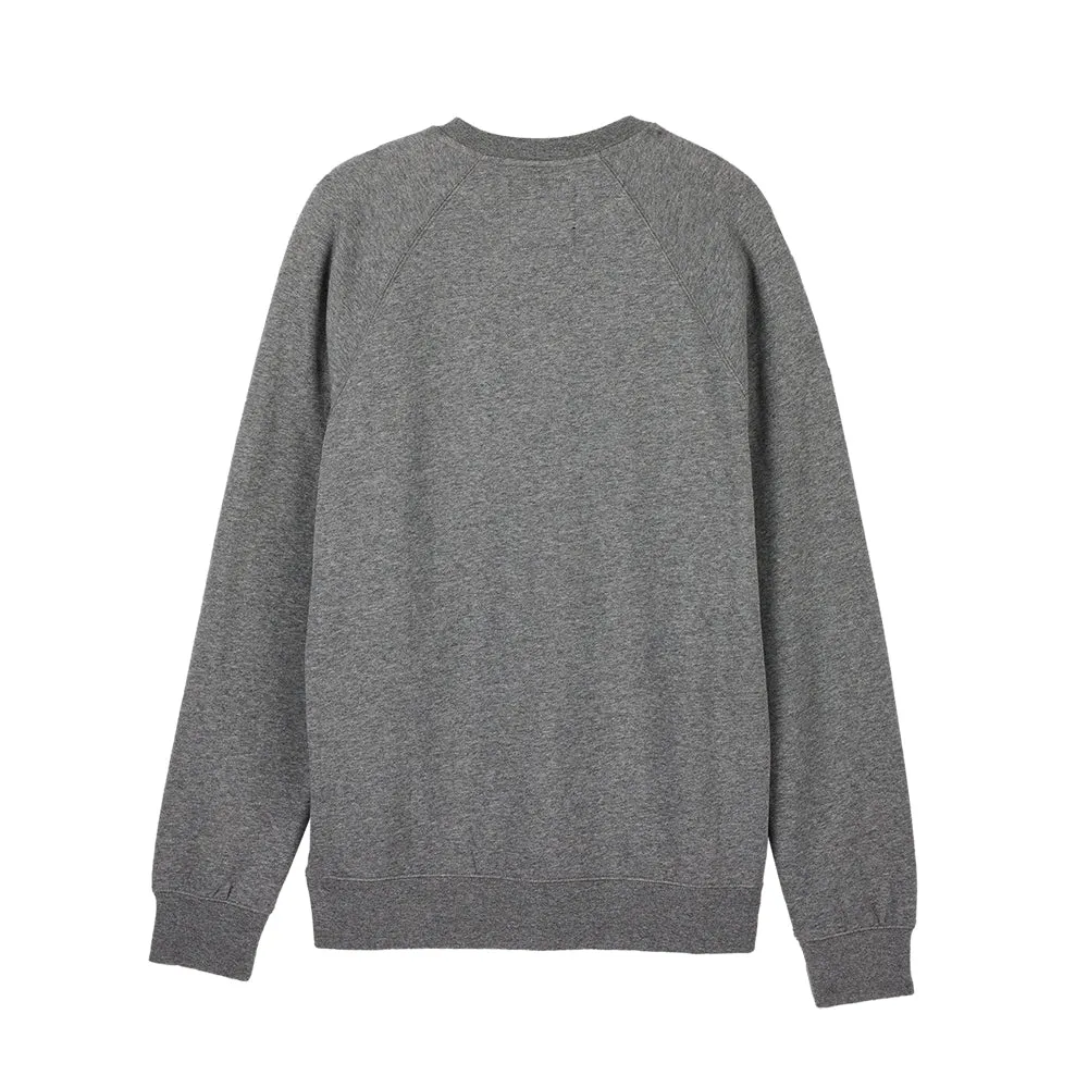 FOX ABSOLUTE FLEECE CREW [HEATHER GRAPHITE]