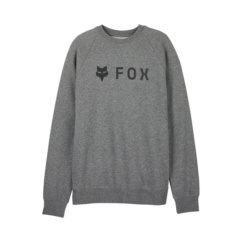FOX ABSOLUTE FLEECE CREW [HEATHER GRAPHITE]