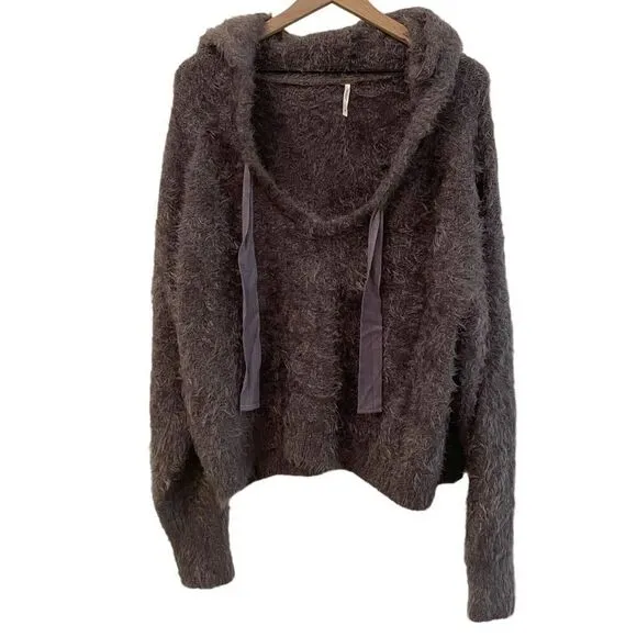 Free People Light as a Feather Hoodie Size Small