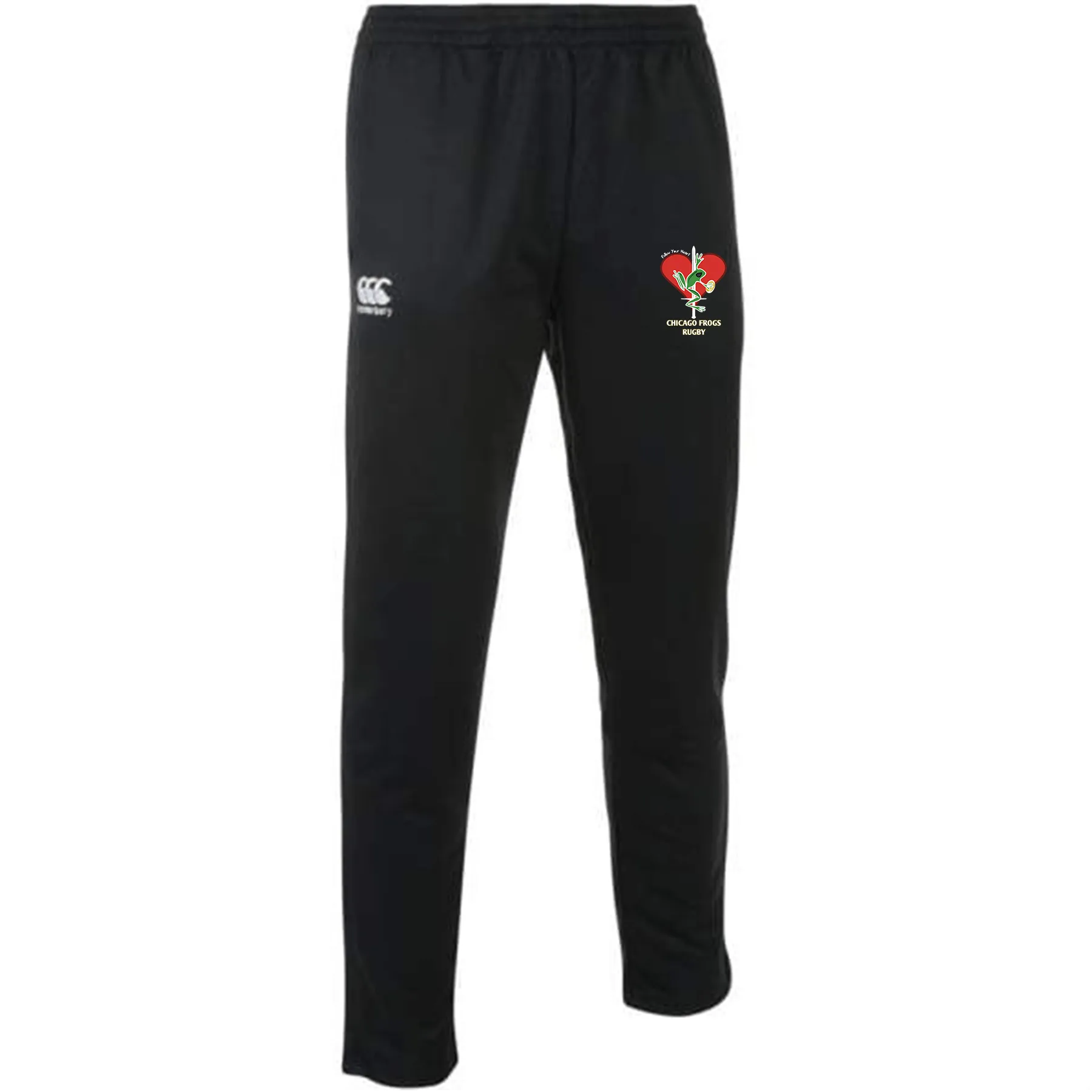Frogs Canterbury Black Stretch Tapered Pants