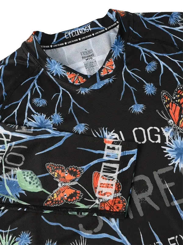 Gangsta Men's Long Sleeve MTB Jersey