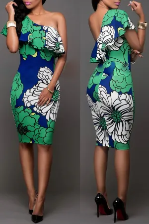 Garden Party Shoulder Dress