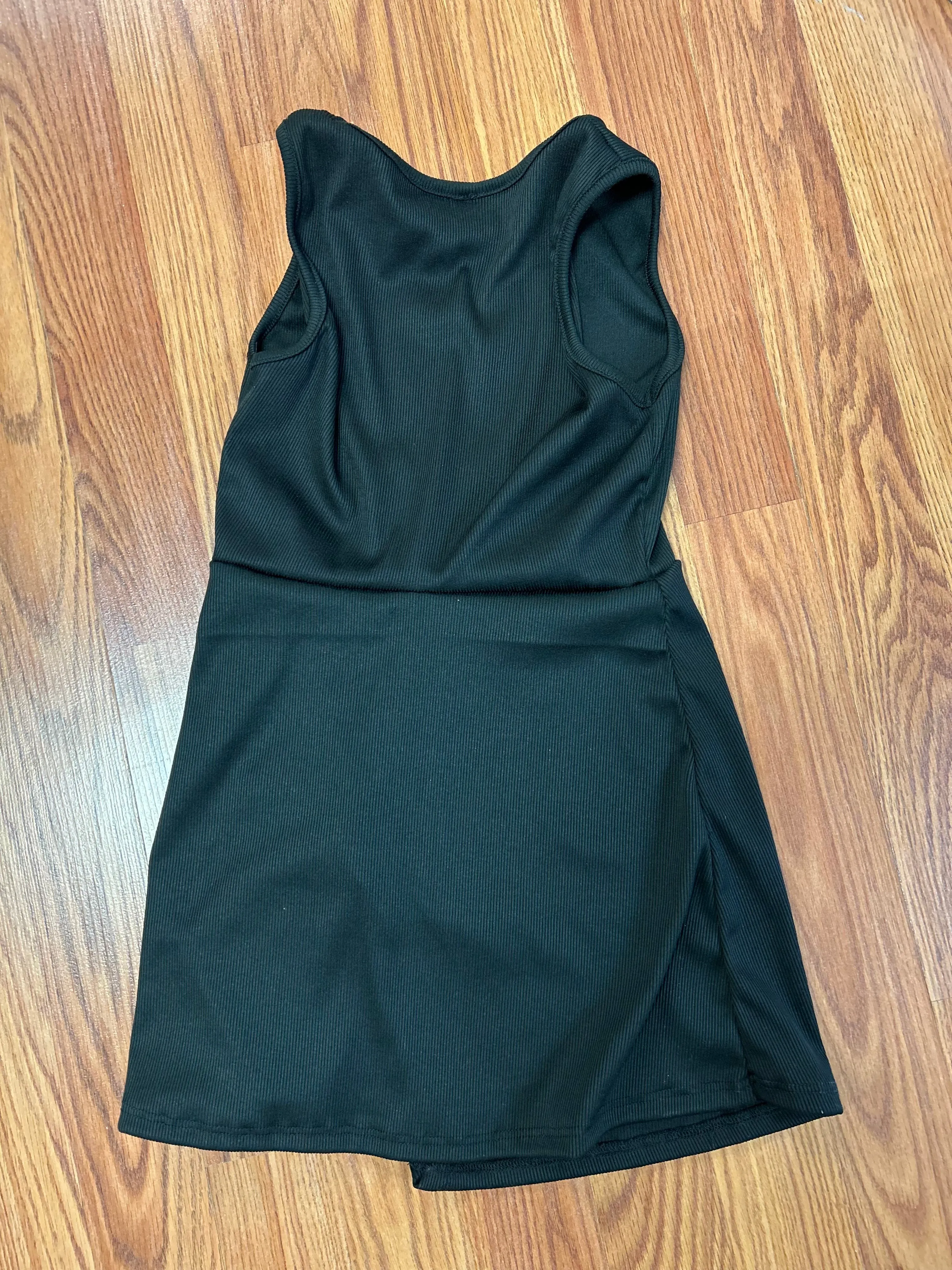 GG Girls Ribbed Knit Tennis Dress