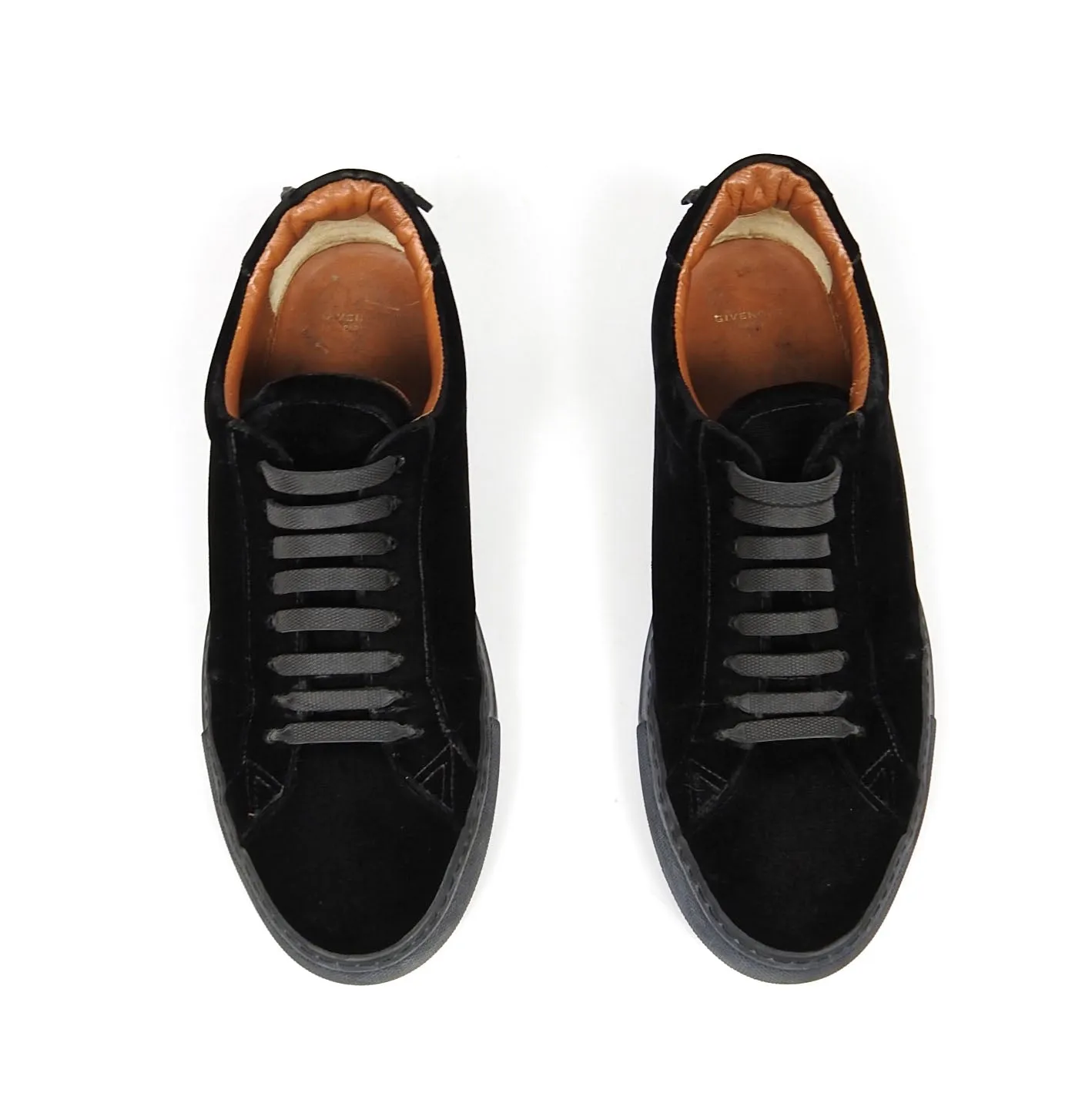 Givenchy Velour Low Knot Sneakers Size 44